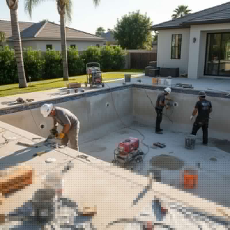 Concrete Pool Deck Repair