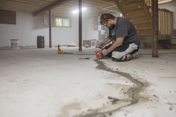 Concrete Floor Repair in Bloomington