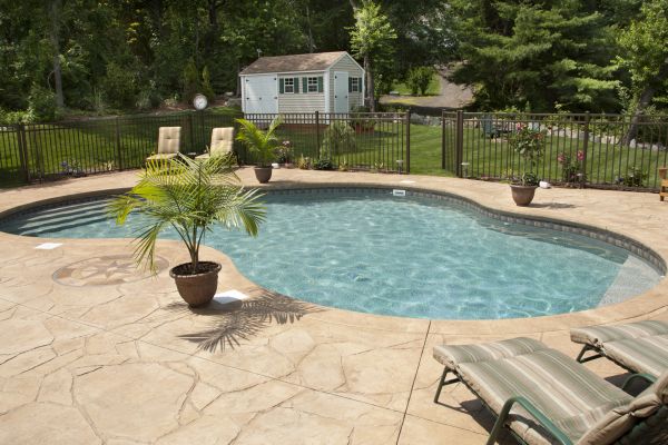 Concrete Pool Deck Repair in Bloomington