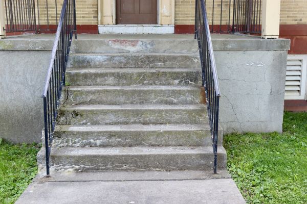 Staircase Concrete Repair in Bloomington