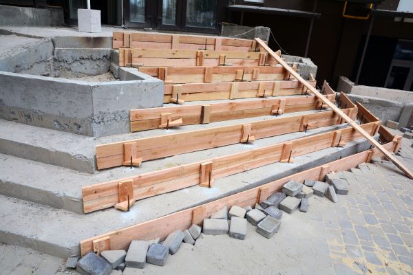 Cement Step Repair in Bloomington