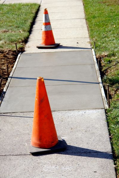 Sidewalk Slab Repair in Bloomington