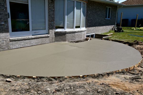Patio Concrete Patching in Bloomington