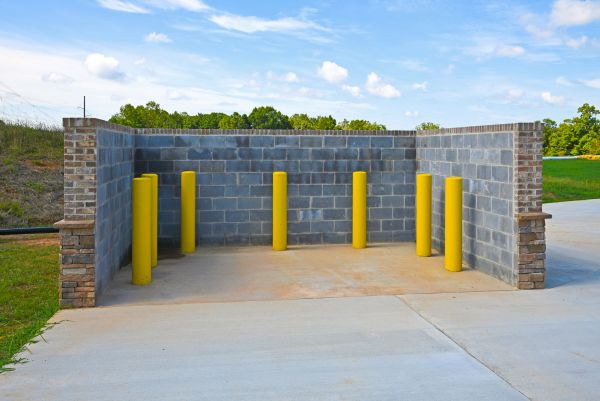 Dumpster Pad Repair in Bloomington