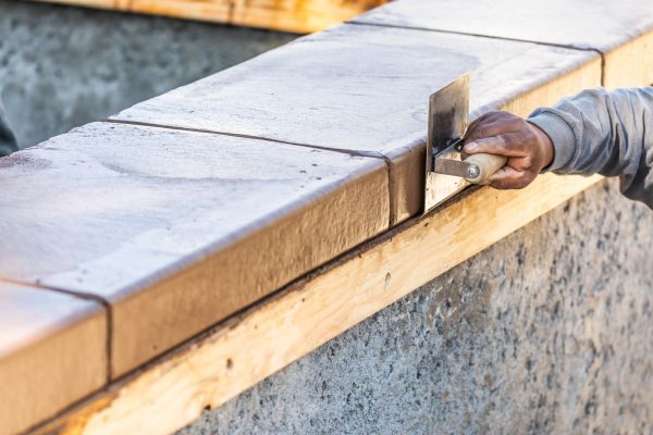 Concrete Coping Repair in Bloomington